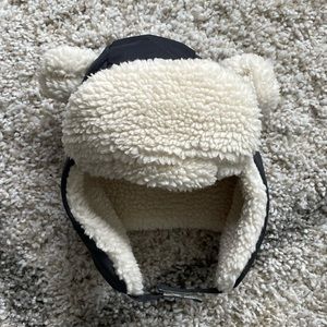 7AM ENFANT Cub Hat in Smokey Grey - 12-24m